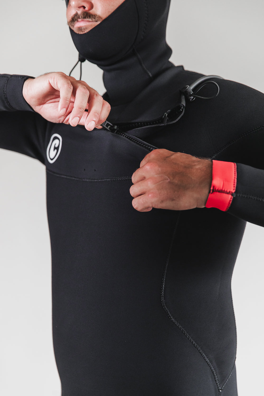 4+/3mm Hooded Men's Wetsuit