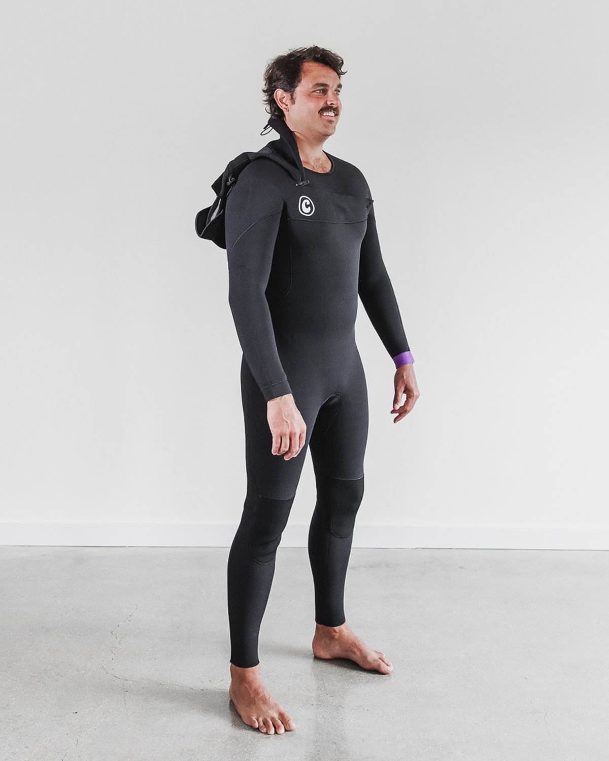 5+/4mm Men's Hooded Wetsuit